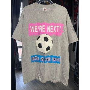 Vintage 90s Girls Soccer Were Next Tee